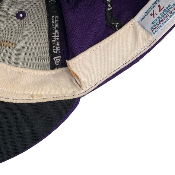 Minnesota Vikings New Era Fitted Hat 7 1/8 - Picture 5 of 9